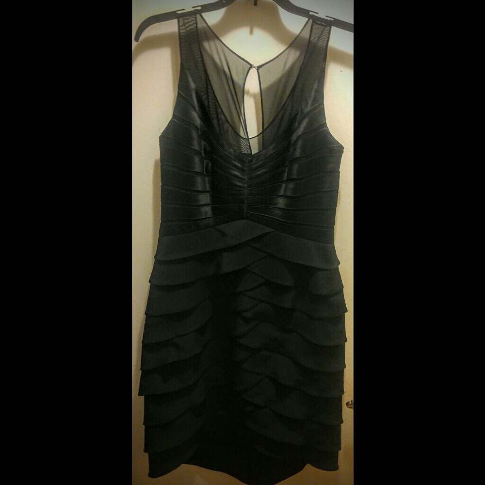 Designer Xscape Shutter Cocktail Dress